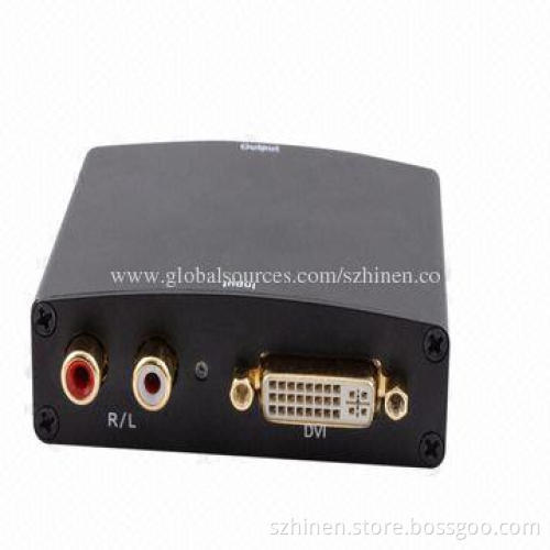 DVI+R/L to HDMI Converter, supports highest video resolution 1,080P